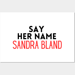 say her name sandra bland Posters and Art